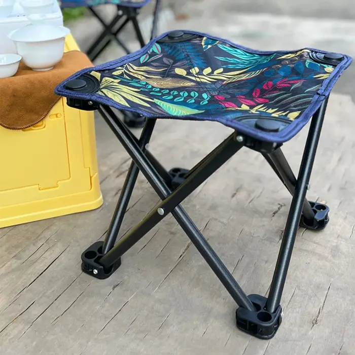 Tabouret pliant, Mini chaise de Camping