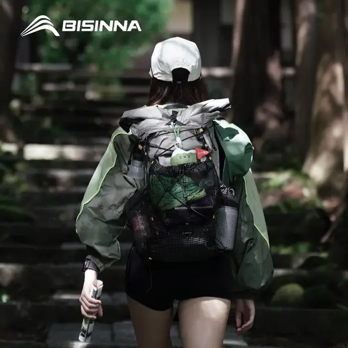 BISINNA Sac à dos de camping 25 + 10L