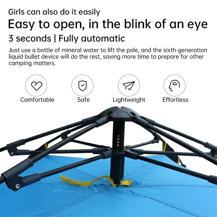 Tente de camping Tatentièrement automatique