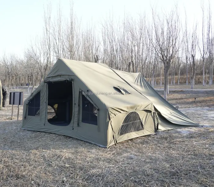 6.3 tente d'air de Protection UV imperméable carrée extérieure EasySetup tente de Glamping Camping 4