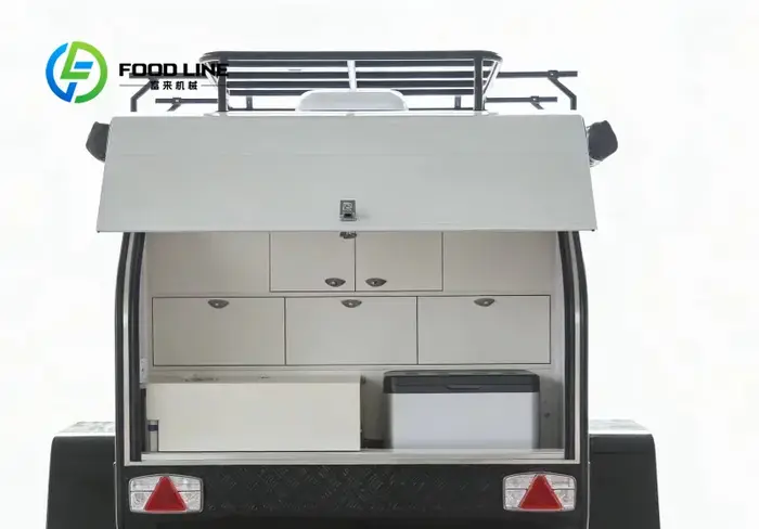 Remorque tout-terrain robuste pour le camping