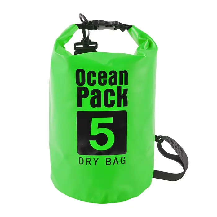 2L 3L 5L 10L 15L sac sec étanche sac de natation pliable sac de rangement de plage kayak Rafting rivière Trekking sac d'eau flottant