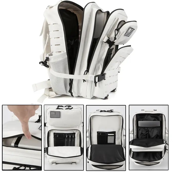 Sac à dos tactique 25L/45L pour hommes et femmes