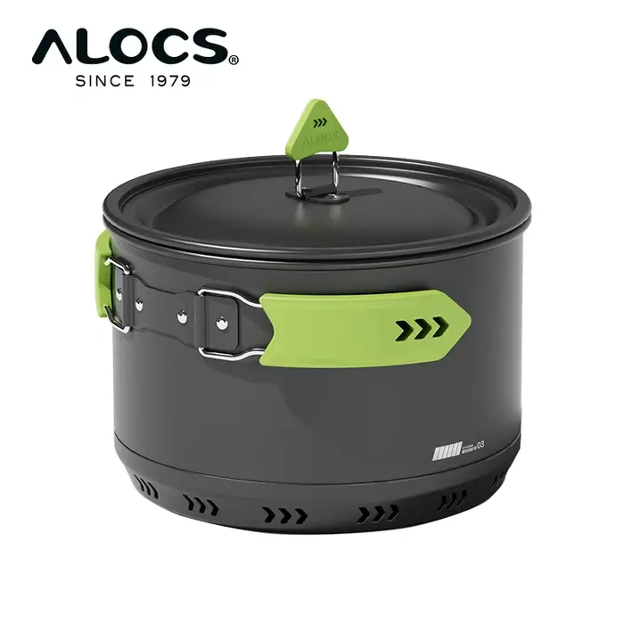 Casserole antiarina en alliage pour camping en plein air