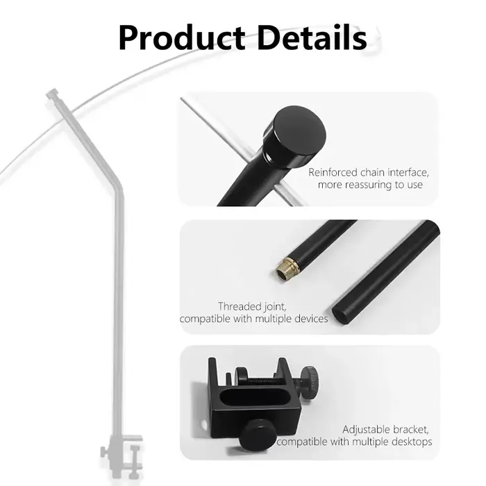 TARKA support de lanterne détachable réglable ultraléger lumière table extérieure Portable