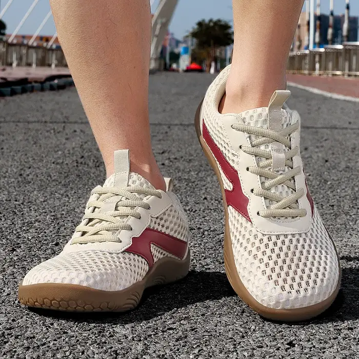 Chaussures décontractées antidérapantes à design large pour hommes