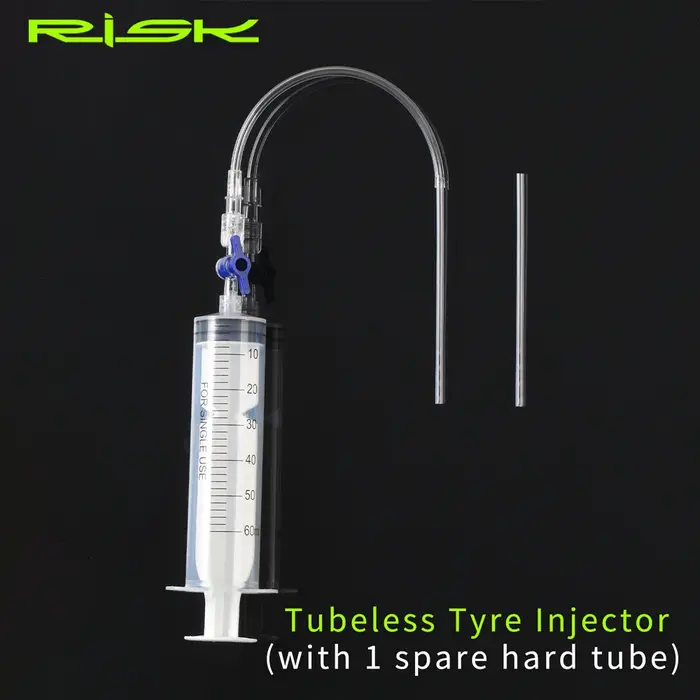 Risque RL225 vélo vélo Tubeless pneu scellant injecteur outil d'injection seringue Schrader Presta V