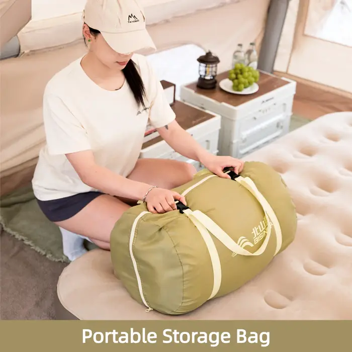 BISINNA Sac de couchage double pour le camping