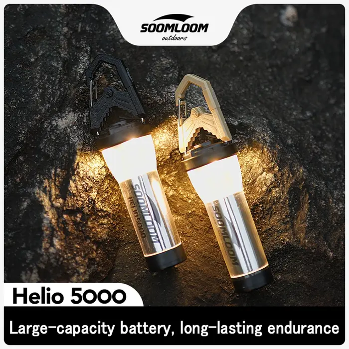 Lanterne de camping Soomloom Helio 5000 - Batterie 5000 mAh
