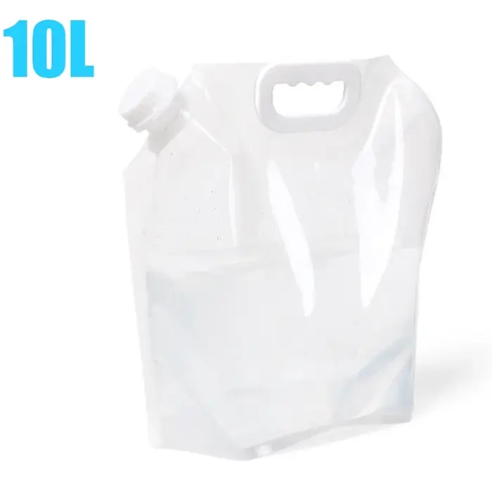 5/10L Camping sac à eau Portable pliant seau d'eau grand récipient