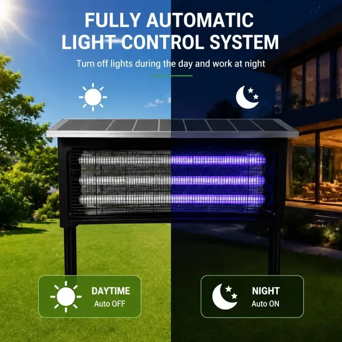 Lampe solaire anti-moustiques JOYINLED avec lumière