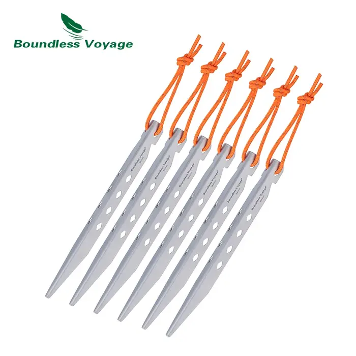 Boundless Voyage-Piquets de tente en titane ultralégers