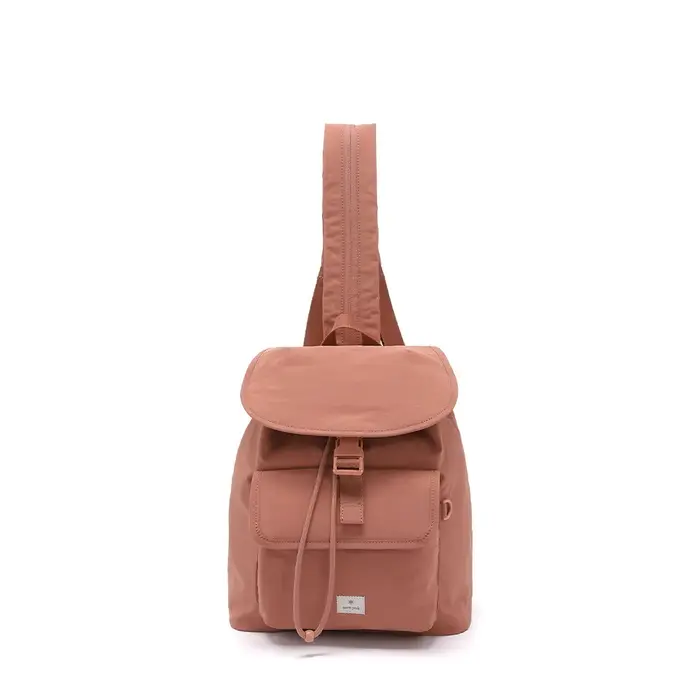 Snow Peak Mini sac à dos 9L couleur unie avec bretelles 2-en-1, sac à dos de jour basique et polyval