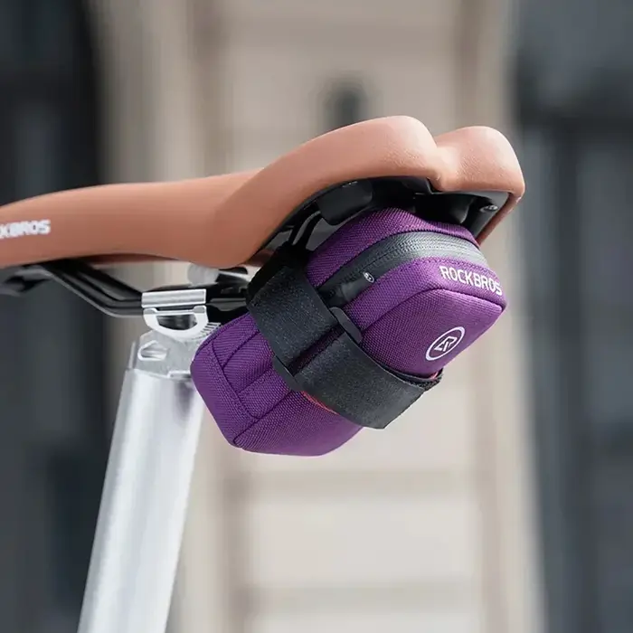  ROCKBROS Mini sac de selle de vélo léger petit sac de vélo 0