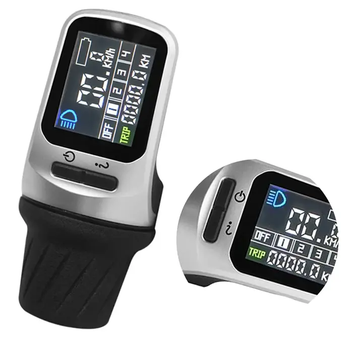 A57T Ebike Dsiplay XH18 LCD 6 broches écran LCD pour TONGSHENG moteur d'entraînement central TSDZ2 T