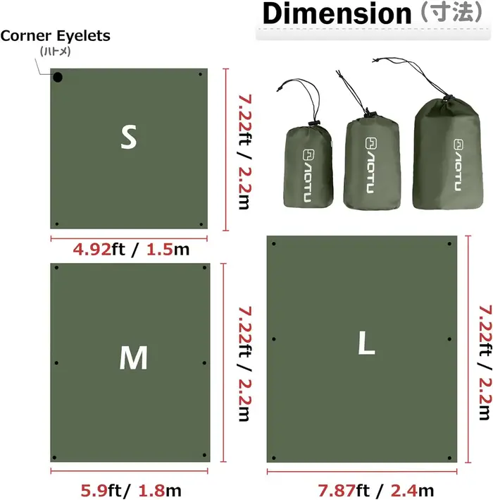 Bâche de tente de Camping imperméable