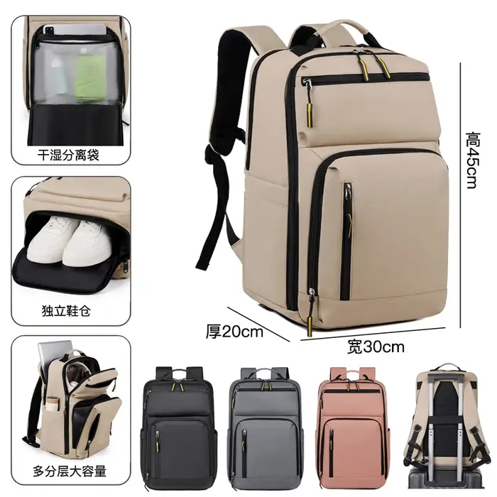 Sac à dos grande capacité pour ordinateur portable 15