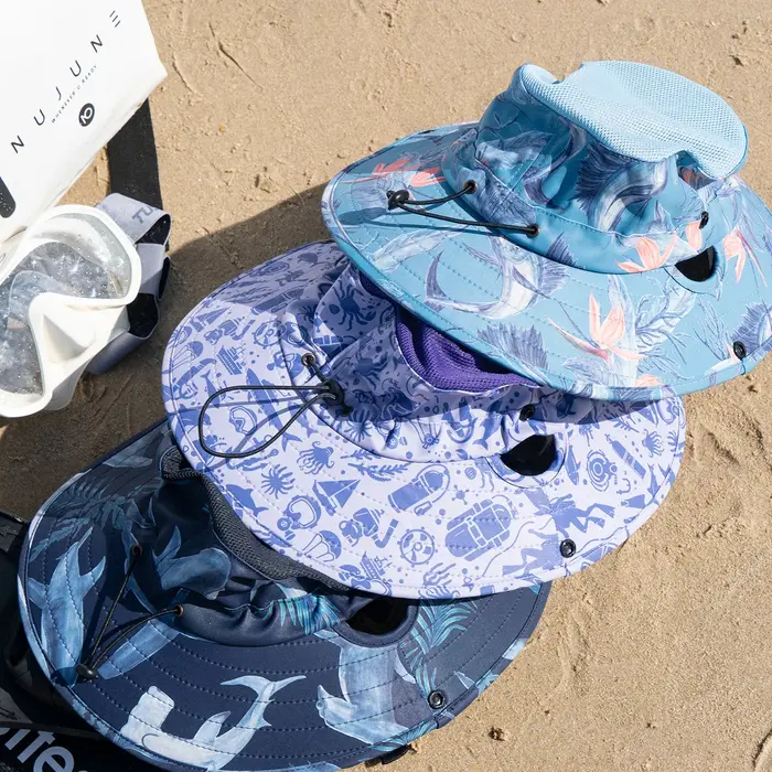 Nu-juin – chapeau de randonnée respirant, Protection solaire réglable pour hommes et femmes, casquette de pêche en plein air, escalade, sport, seau, chapeaux de Camping