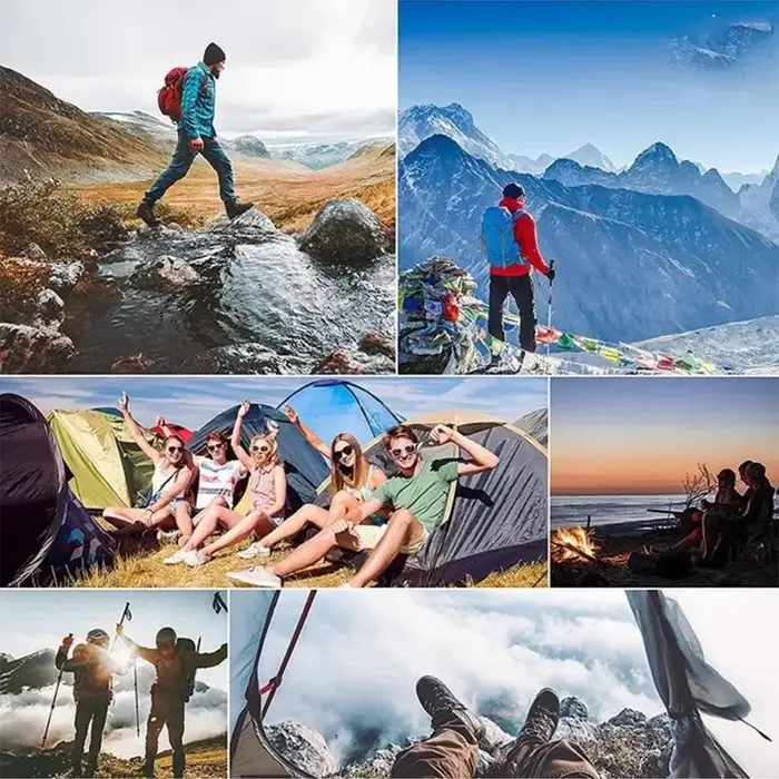 Unité repos pliable peu encombrante R6FE adaptée aux terrains camping aux excursions routières