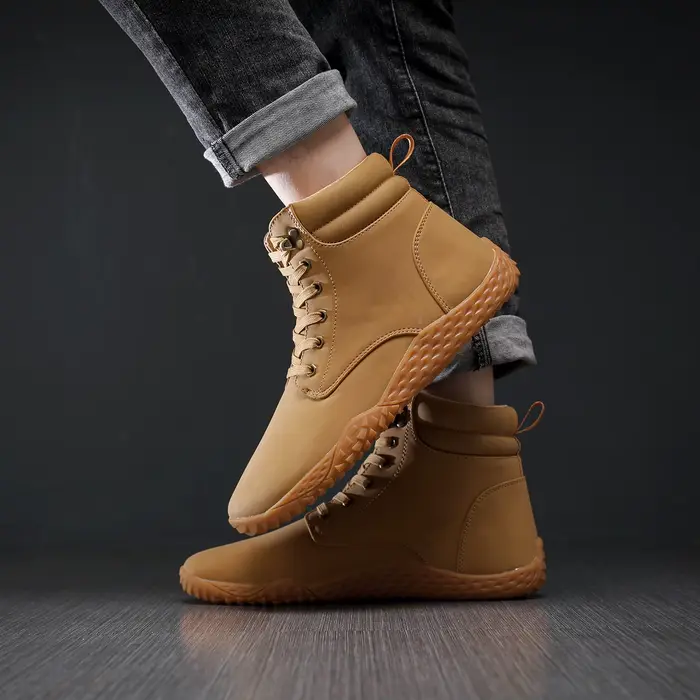 Chaussures larges pieds nus pour hommes