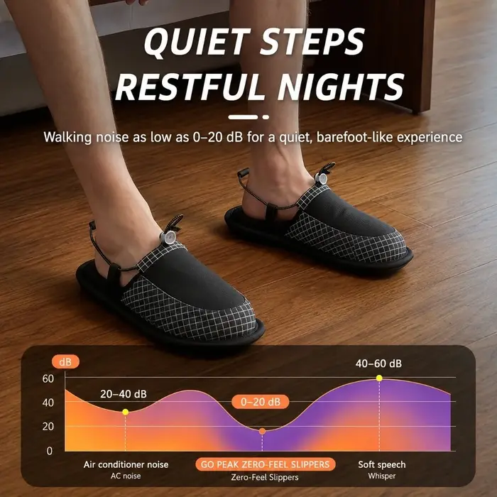 CAMPLEADER Chaussons de camping légers et pliables, chaussures aquatiques antidérapantes à séchage rapide pour la plage, l'hôtel, l'avion, les voyages et le camping