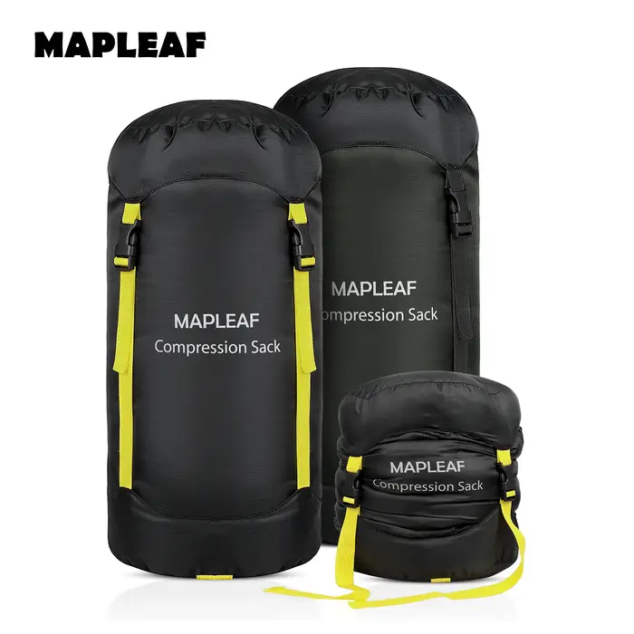 MAPLEAF sac de couchage à Compression ultraléger et étanche