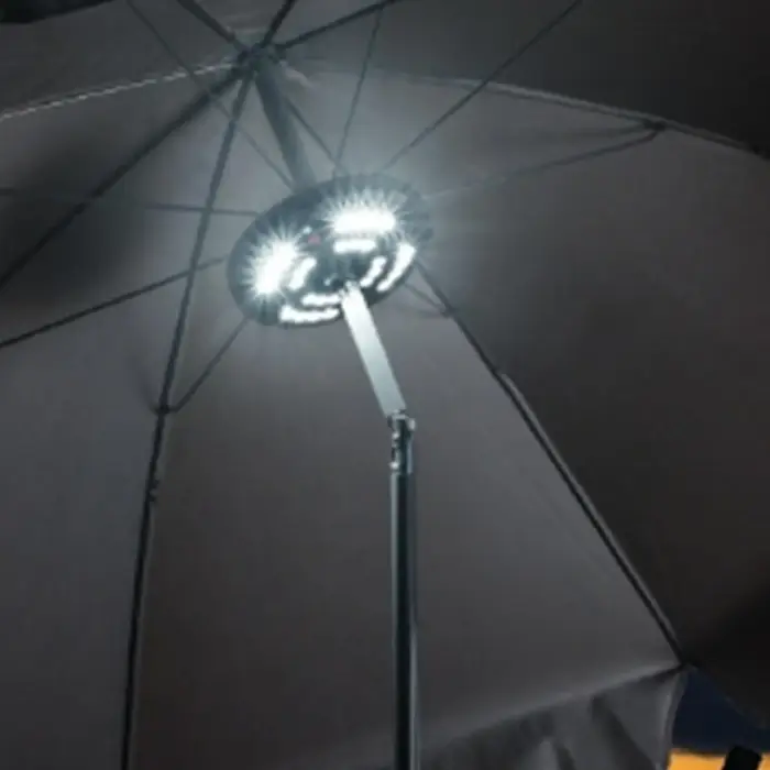 Lumières de parapluie lumières extérieures rechargeables 3 Modes réglables lampe Rechargeable étanch