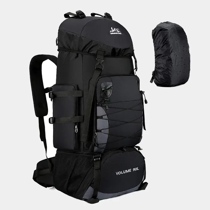80L 90L grand sac à dos de Camping sac de voyage hommes femmes bagages randonnée sacs à bandoulière en plein air