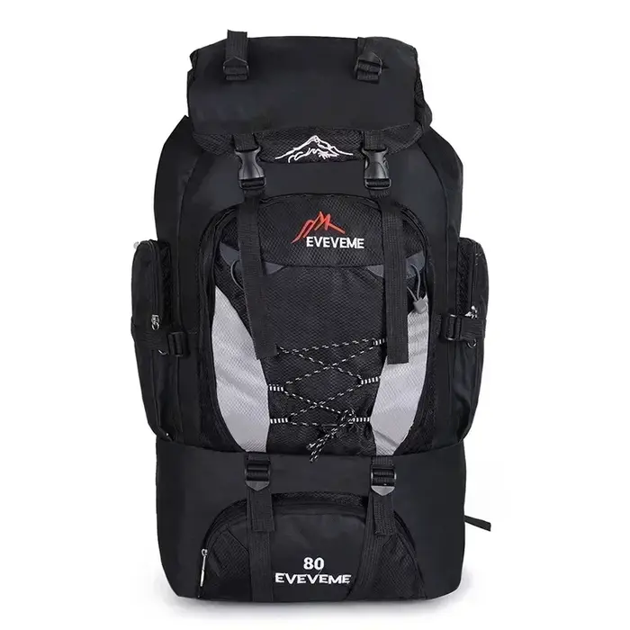 80L Camping randonnée sac à dos sac de sport de plein air sacs voyage étanche épaule hommes escalade alpinisme pêche sac à dos