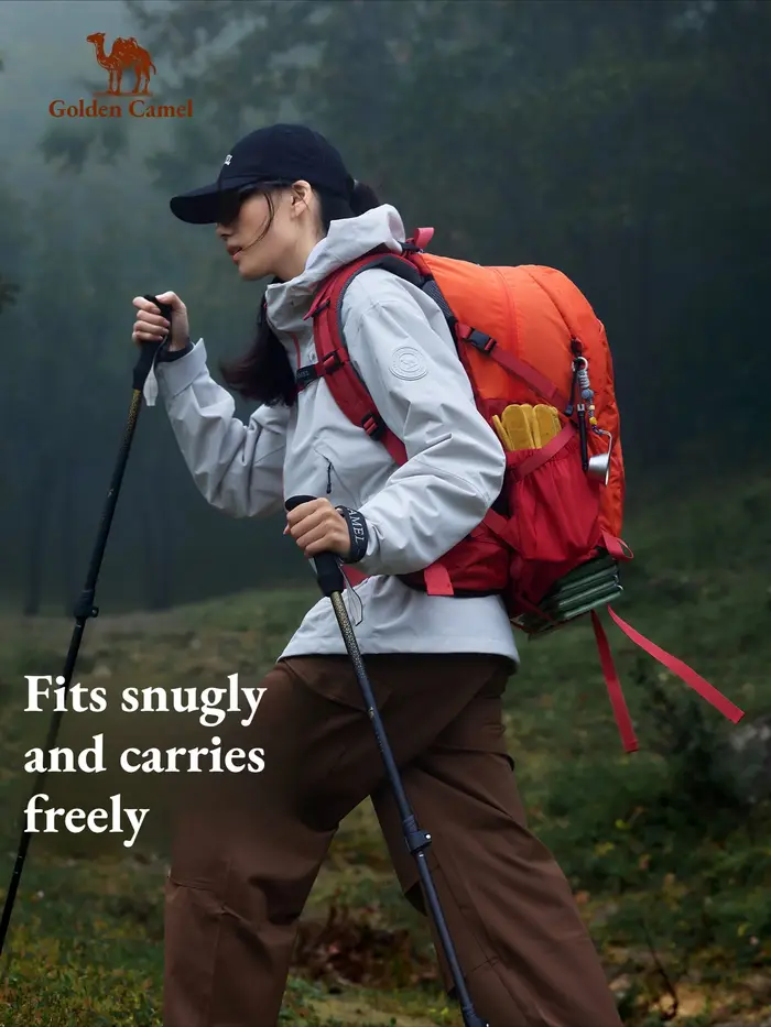 Sac à dos de randonnée imperméable Golden Camel 38L pour hommes et femmes, sac de voyage, de trekkin