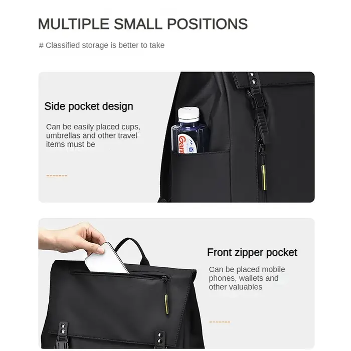 Sac à dos décontracté avec Logo