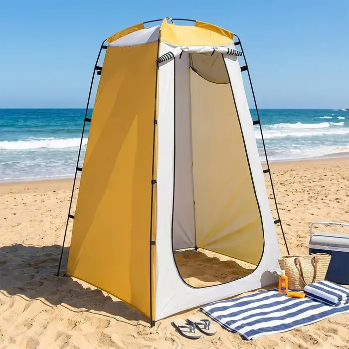 Tente de Douche et Toilettes Portable d'Extérieur Pop-Up pour Camping