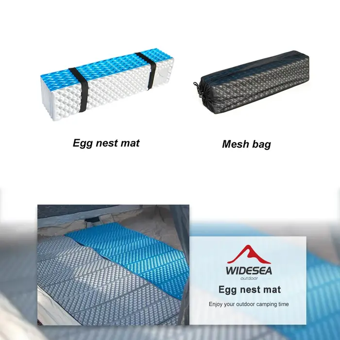 ANLEA-Matelas de couchage portable en mousse, imperméable, pour camping, pique-nique, voyage, trekki
