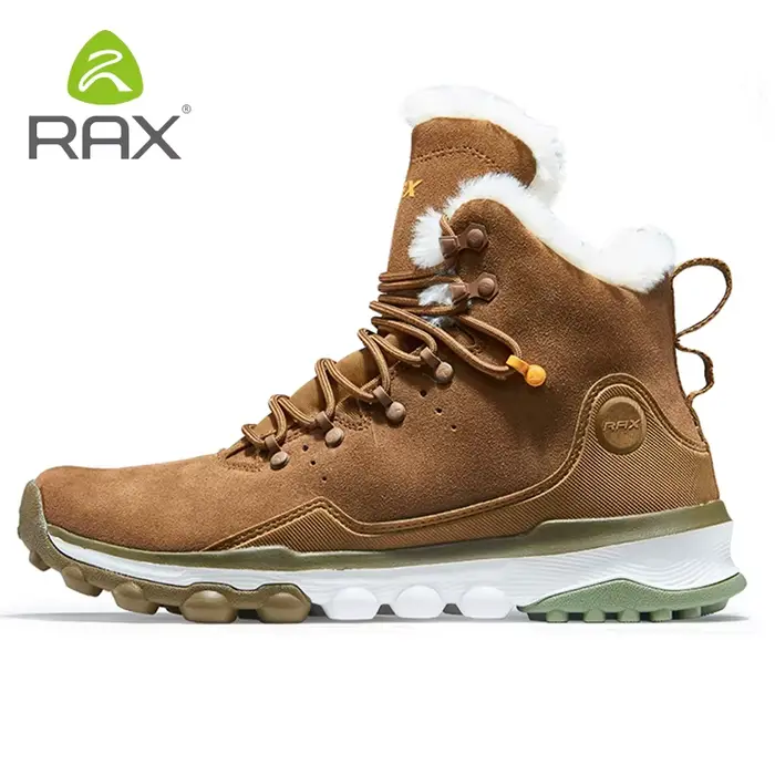 RAX chaussures de randonnée imperméables hommes hiver baskets d'extérieur