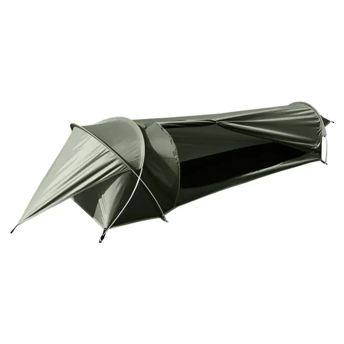Tente Tunnel de Camping Ultralégère Oxford 210D, Simple, Étanche, pour l'Extérieur, Randonnée, Pêche