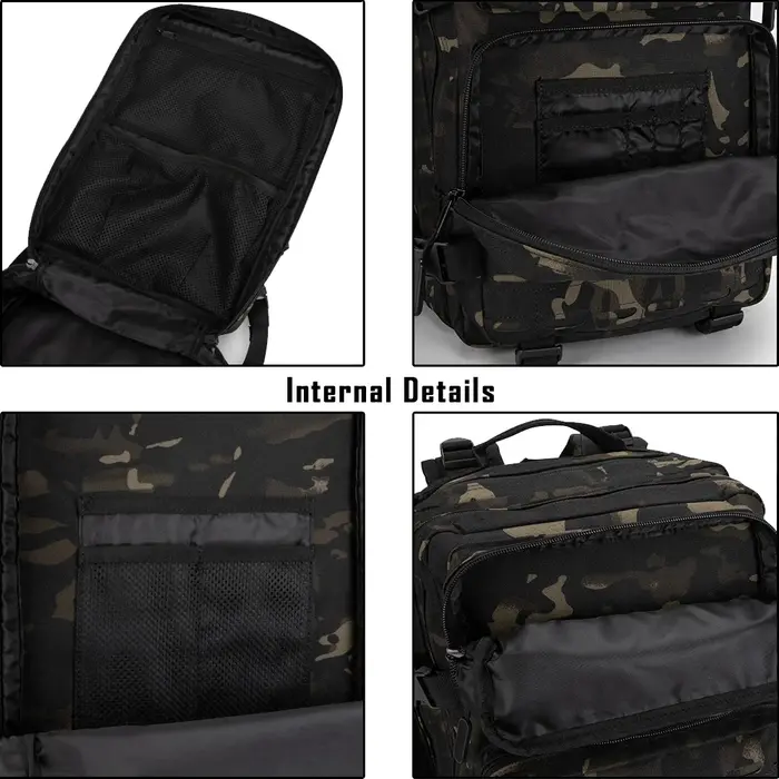 25L 35L 45L militaire tactique sac à dos hommes Sports de plein air voyage randonnée Bug Out sac Camping survie assaut chasse sac à dos