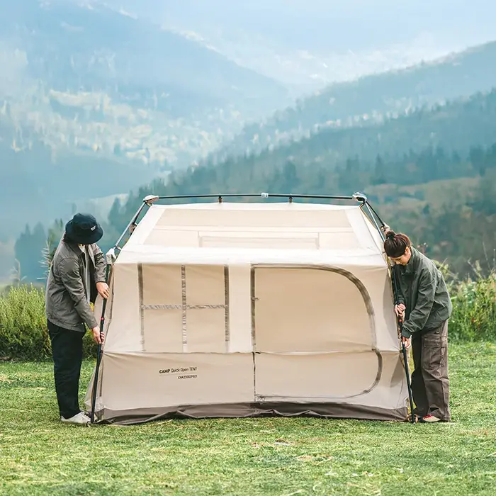 Naturehike Village 6.0 Deluxe 2.0 tente de Camping 3-4 personnes auvent automatique