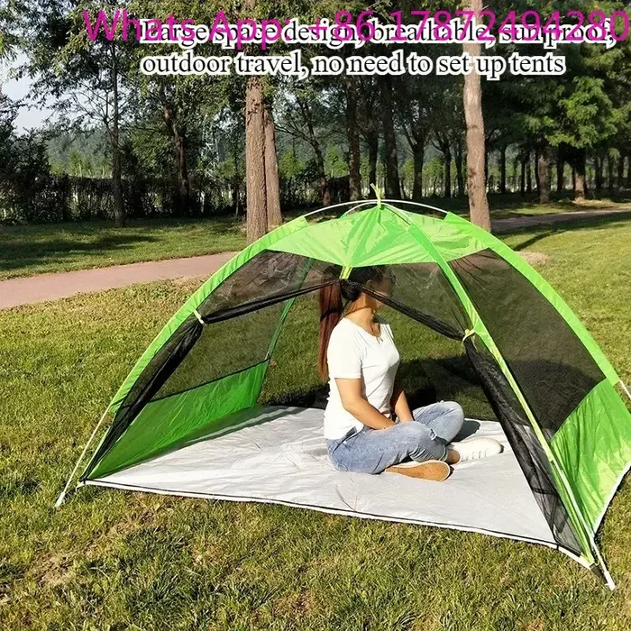 Tente de montagne pour touristes