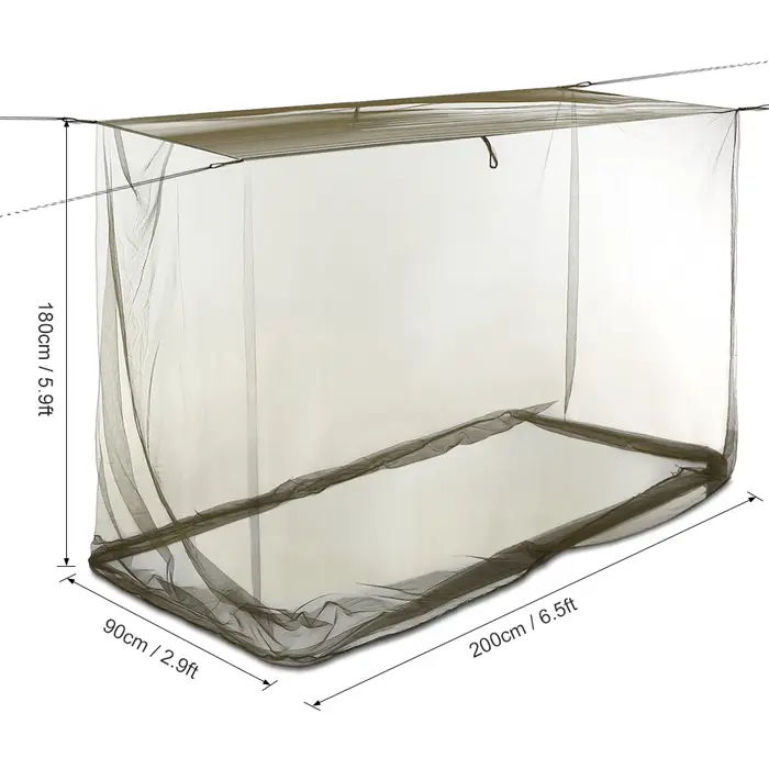 Filet de tente de Camping en maille anti-moustiques