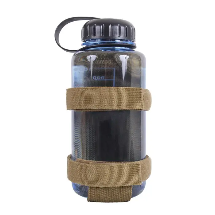 Molle bouteille d'eau pochette sac Portable militaire en plein air voyage randonnée porte-bouteille