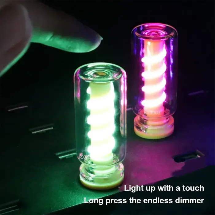 LED spirale Filament lumière à la main bricolage Camping