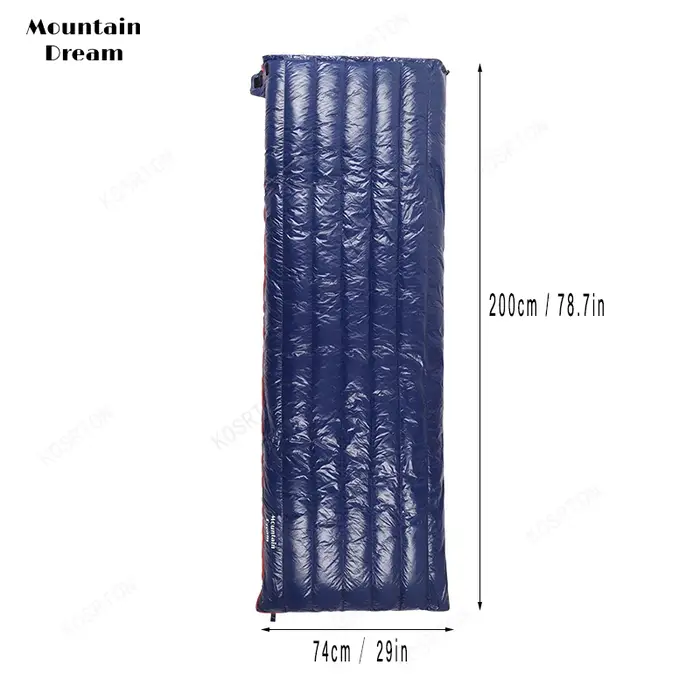 Sac de couchage de Camping en duvet d'oie pour adulte