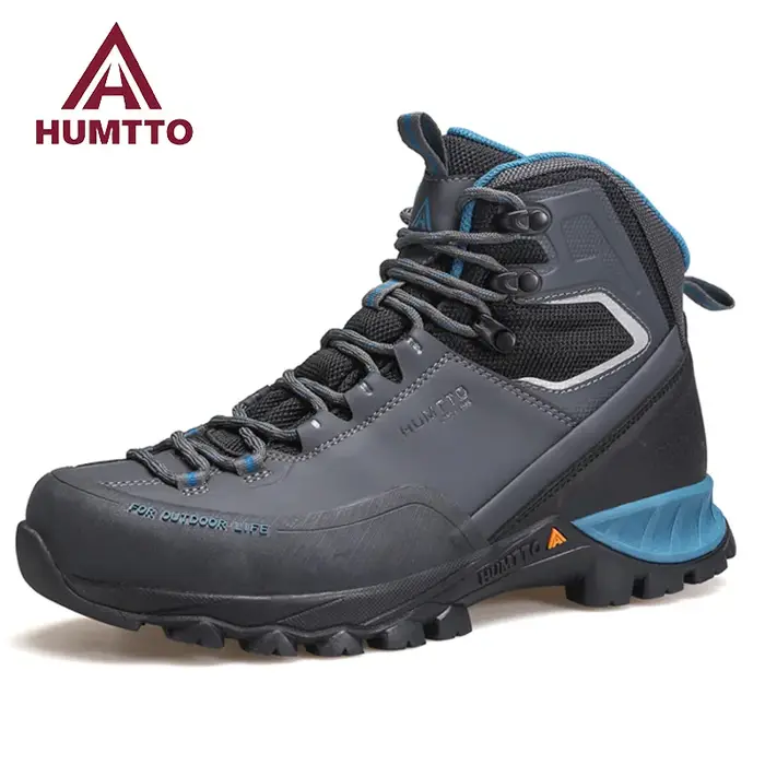 Humtto-Chaussures d'extérieur imperméables pour hommes et femmes, baskets d'escalade respirantes, ra