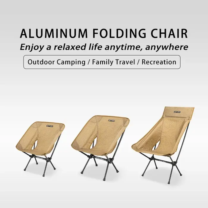 FLAME'S CREED – chaise de Camping ultralégère, Portable, pliable, pour loisirs en plein air, pique-n