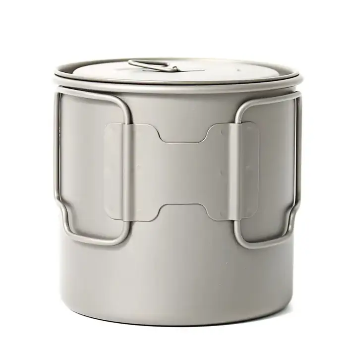 TOAKS 650ml Pot titane tasse ultraléger vaisselle extérieure Camping tasse équipement de Camping POT