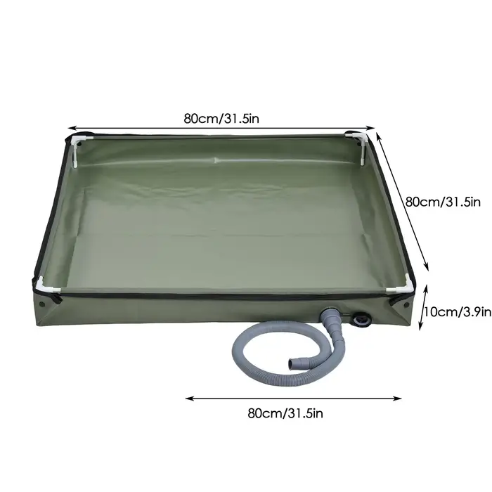 Base de douche de camping pliable pour extérieur