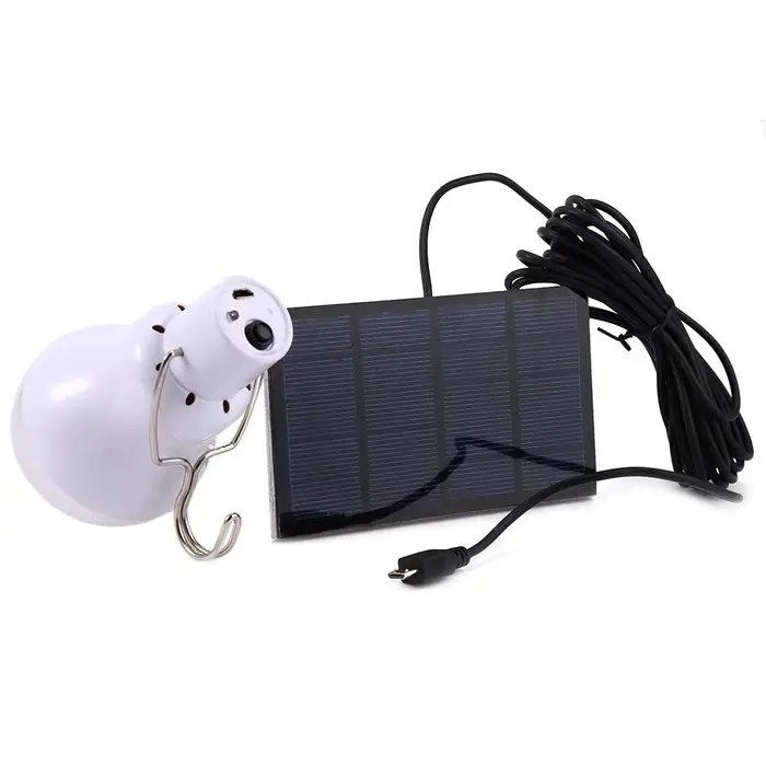 Ampoule LED solaire portable