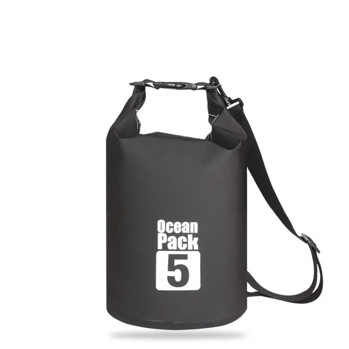 Sac de rangement étanche en PVC pour sports nautiques 5L/10L/20L/30L pour kayak, bateau, pêche, nata