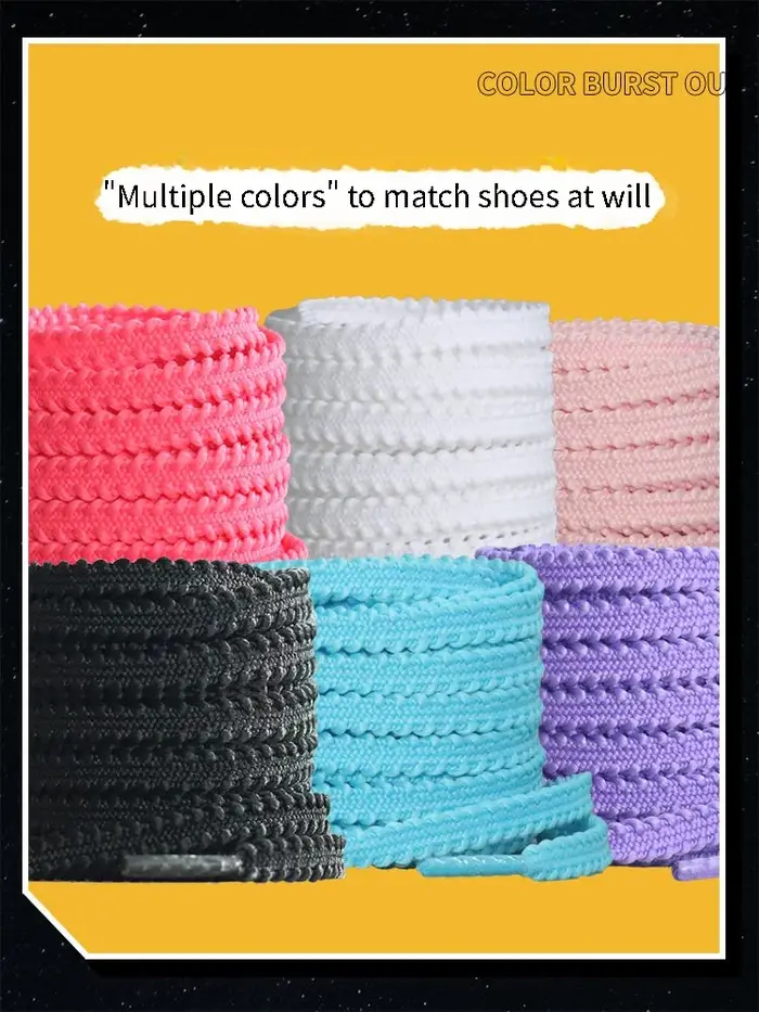 1 paire de lacets de chaussures nouvelles espadrilles décontractées tennis