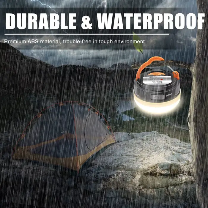10W haute puissance Camping lanterne tentes lampe 1200mah USB Rechargeable Portable